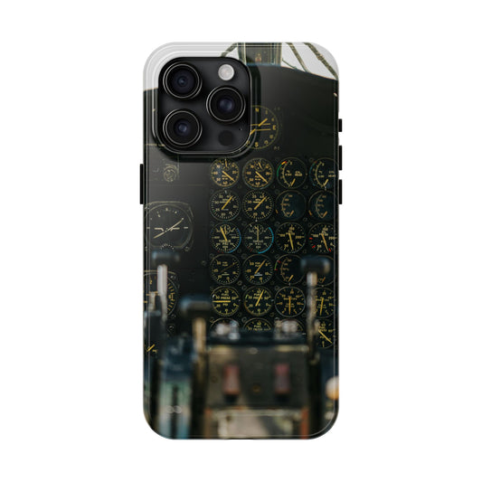 Classic Old Cockpit Dial Phone Case